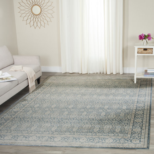 Williston Macey Hooked Blue/Grey Rug & Reviews Wayfair.co.uk